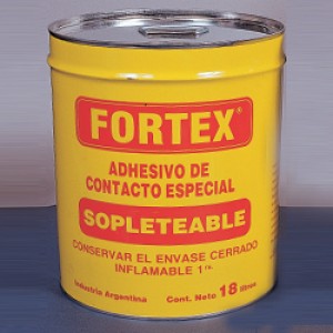 Cemento de Contacto FORTEX Sopleteable x 18Lts